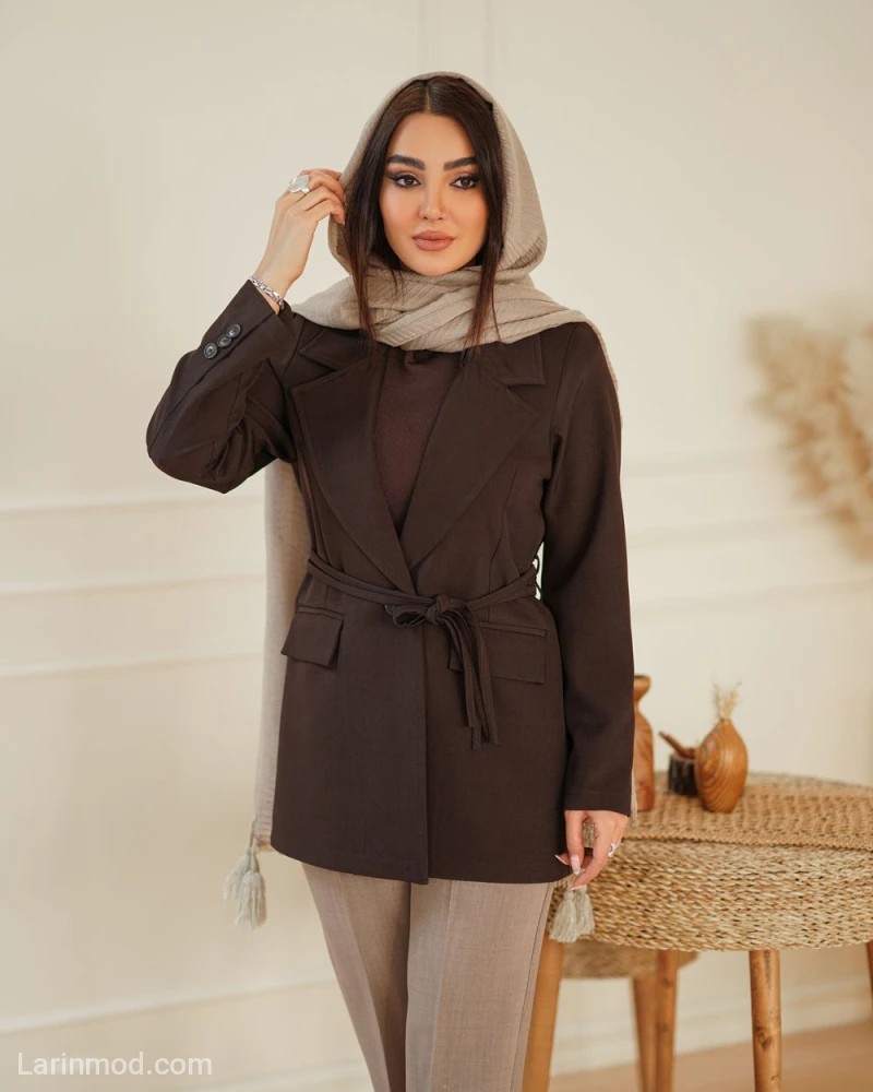 کت گاواردین زنانه مدل بارش