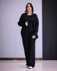 ست سه‌تیکه بافت زنانه کد 139