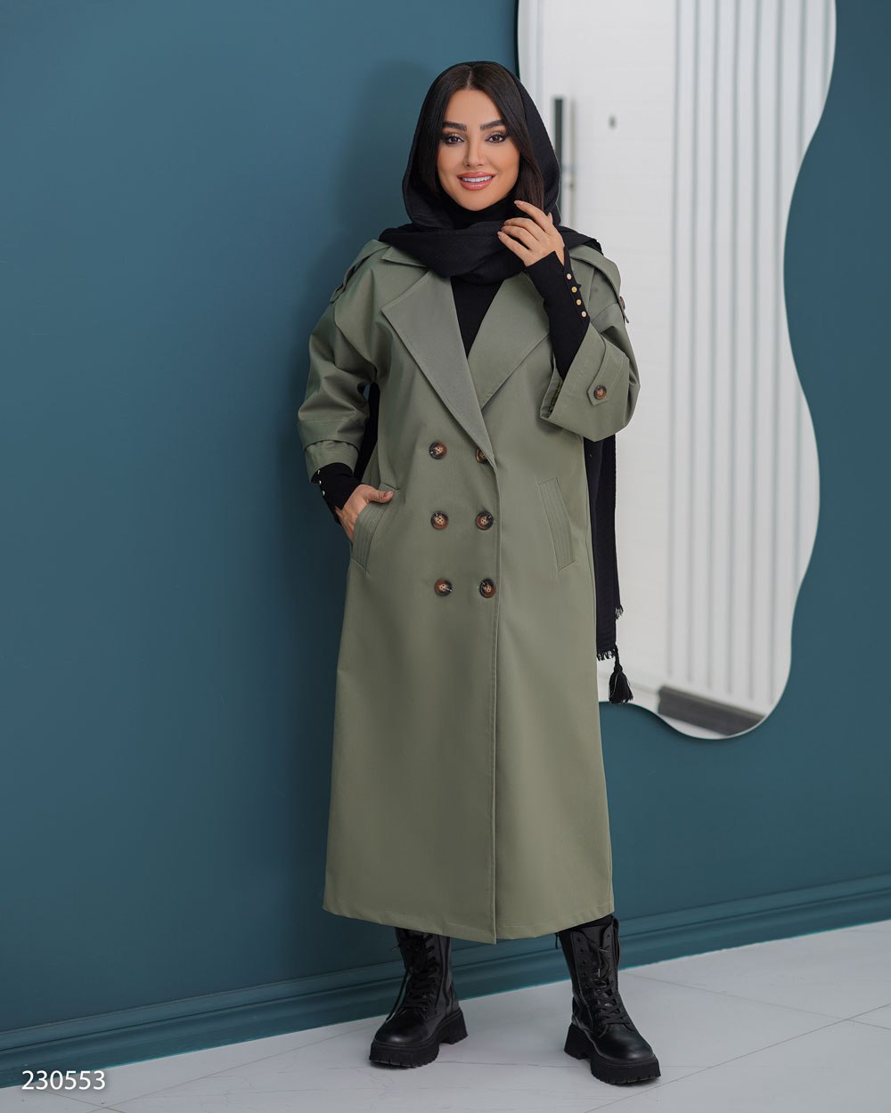 بارانی زنانه مدل 142