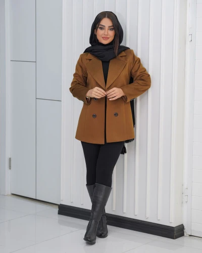 پالتو زنانه مدل پرنیا