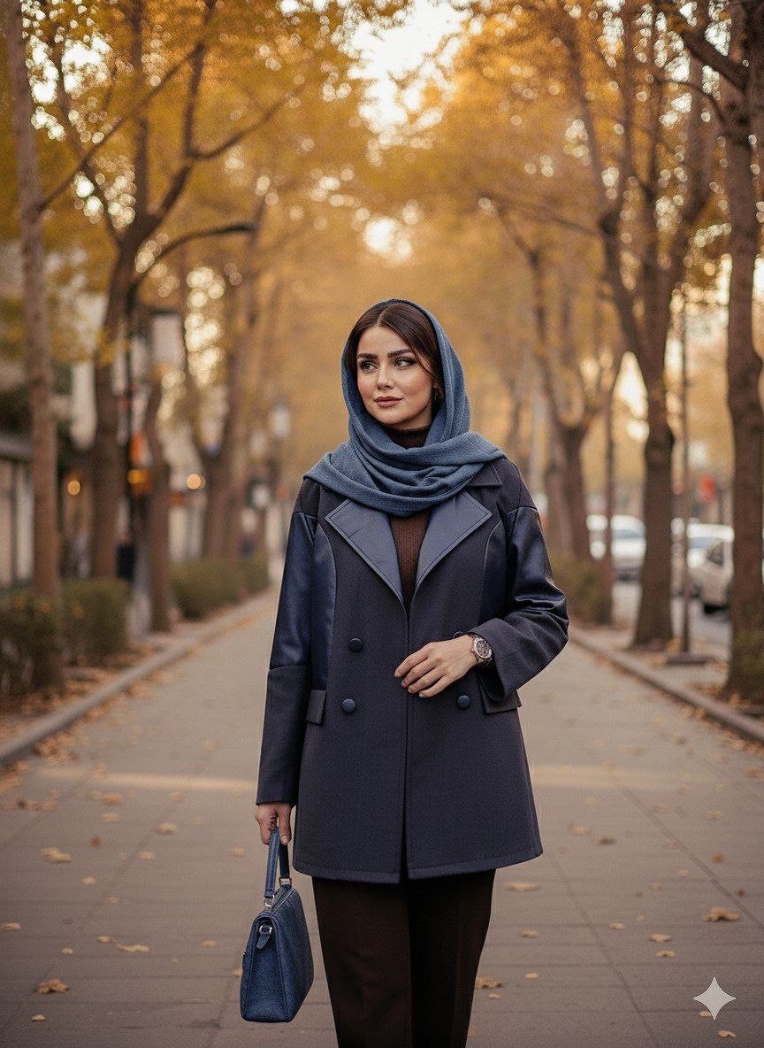 کت ترکیبی زنانه مدل 140