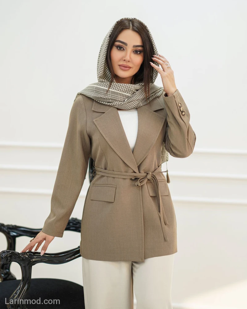 کت گاواردین زنانه مدل بارش