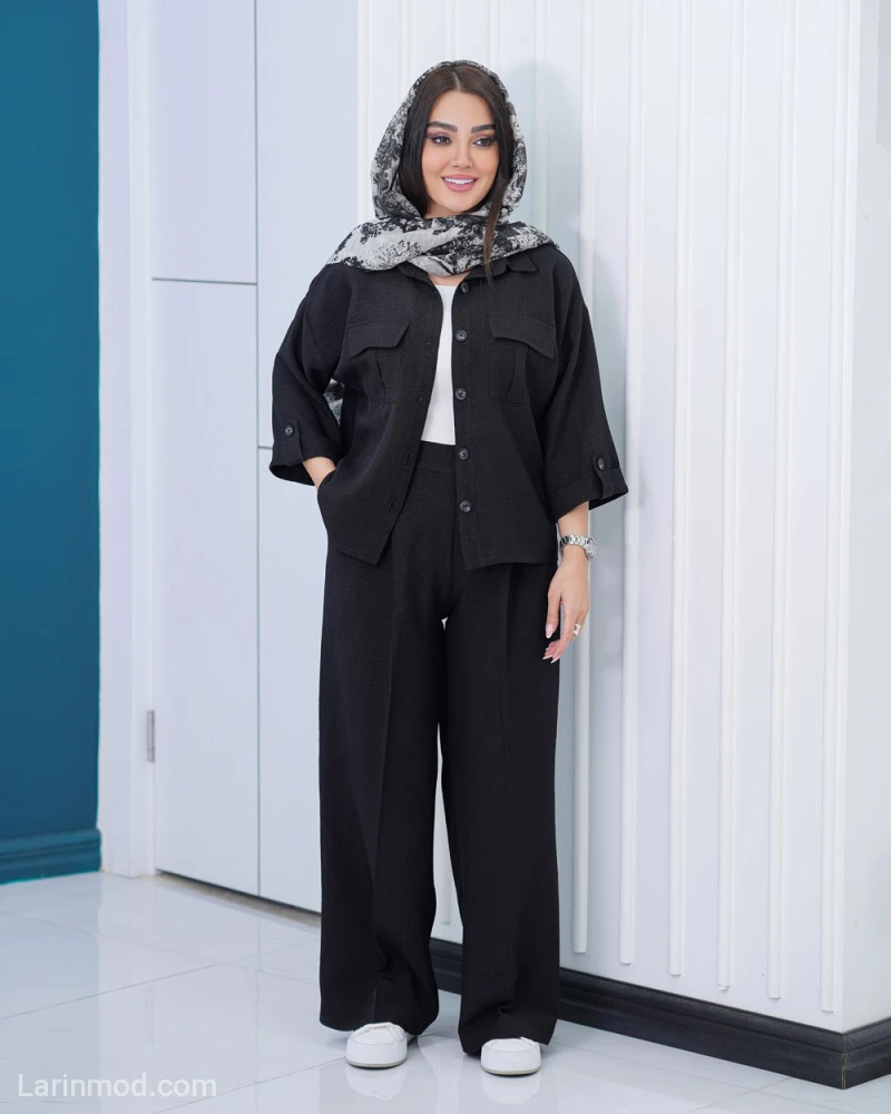 ست شومیز و شلوار زنانه مدل یاسمن