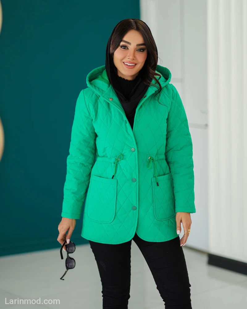 کاپشن زنانه مدل شاین