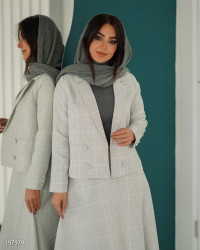 کت و دامن پاییزه زنانه کد 132