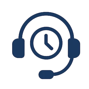 ارتباط با پشتیبانی و ساعت پاسخ‌گویی